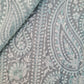 Green Paisley Thread Embroidery Georgette Fabric 17864