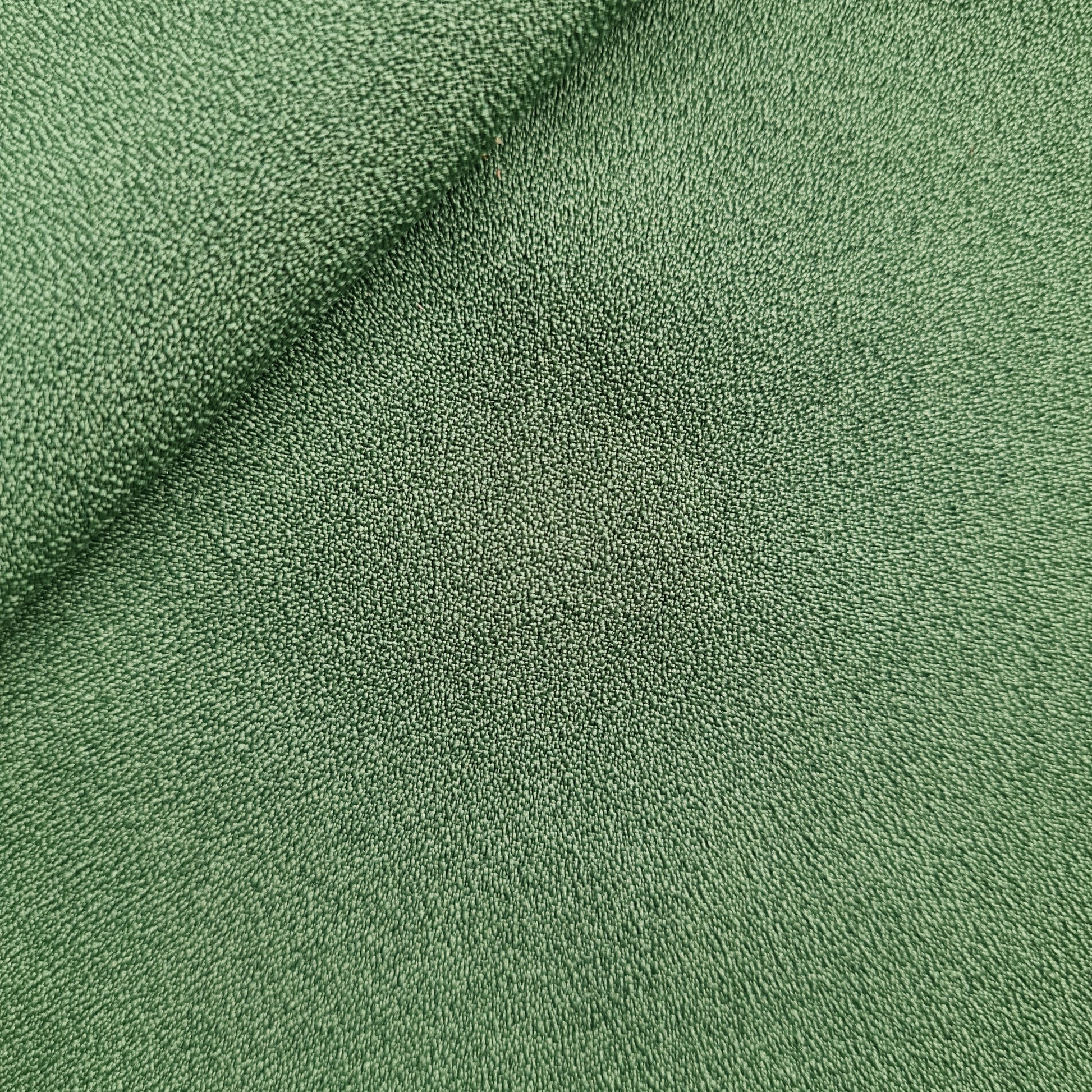 Moss Green Solid Moss Crepe Fabric 17881