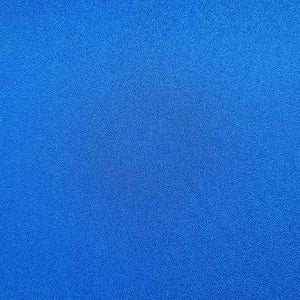 Royal Blue Solid Moss Crepe Fabric 17882