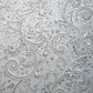 Onion Cutdana Sequins Embroidery Net Fabric