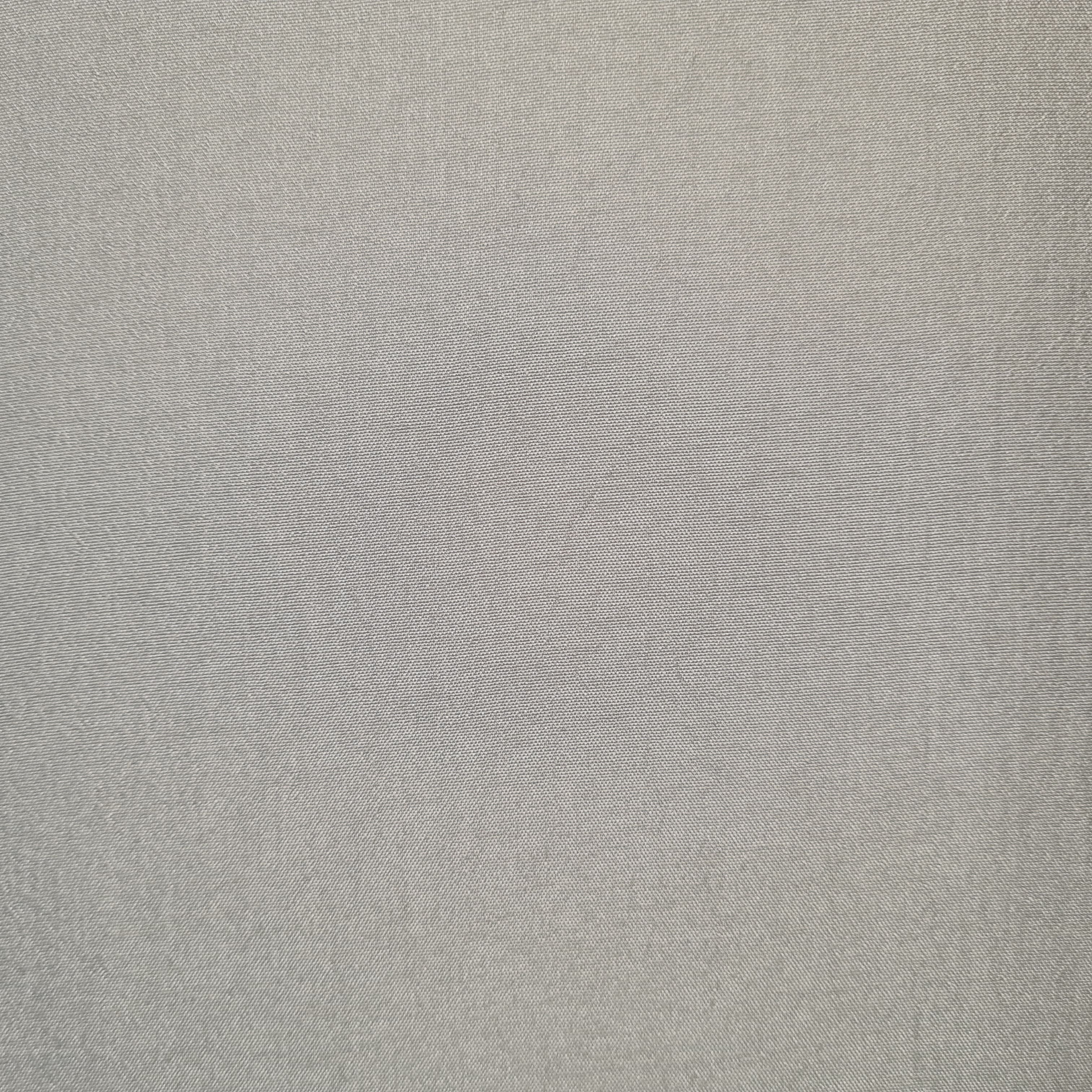 Light Grey Solid Russian Silk Fabric 17924