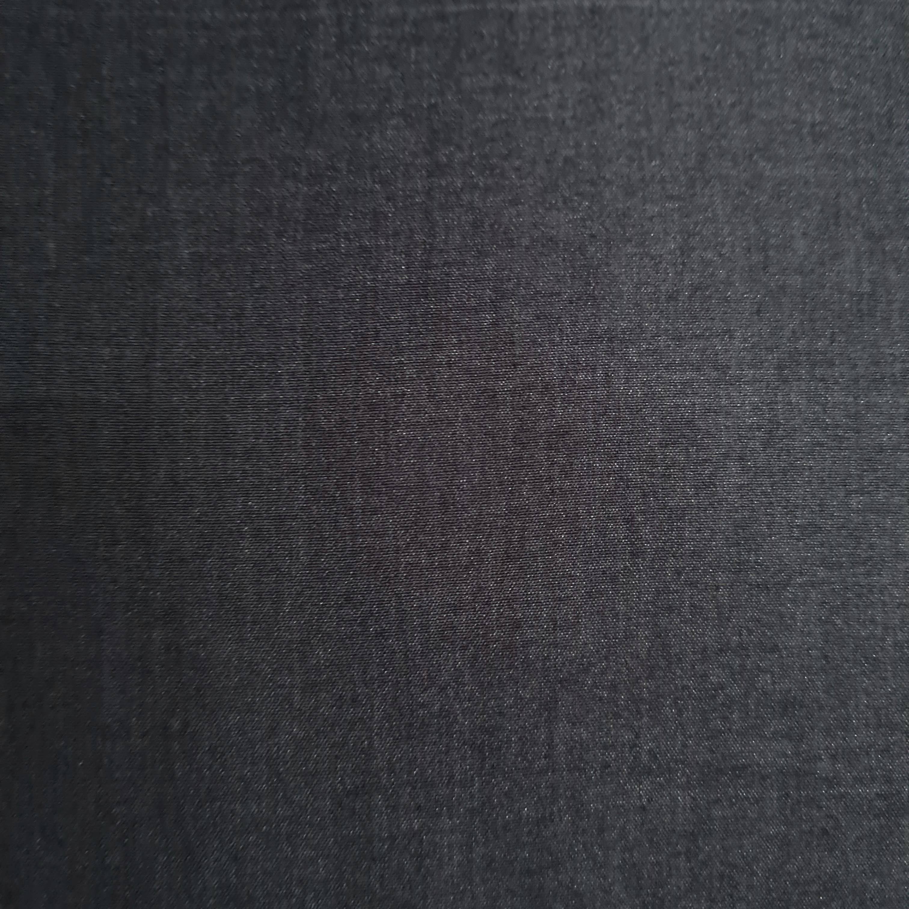Black Solid Russian Silk Fabric 17928