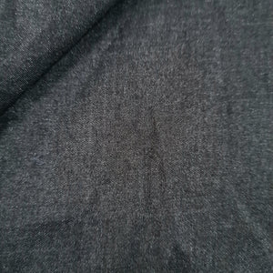 Black Solid Russian Silk Fabric 17928