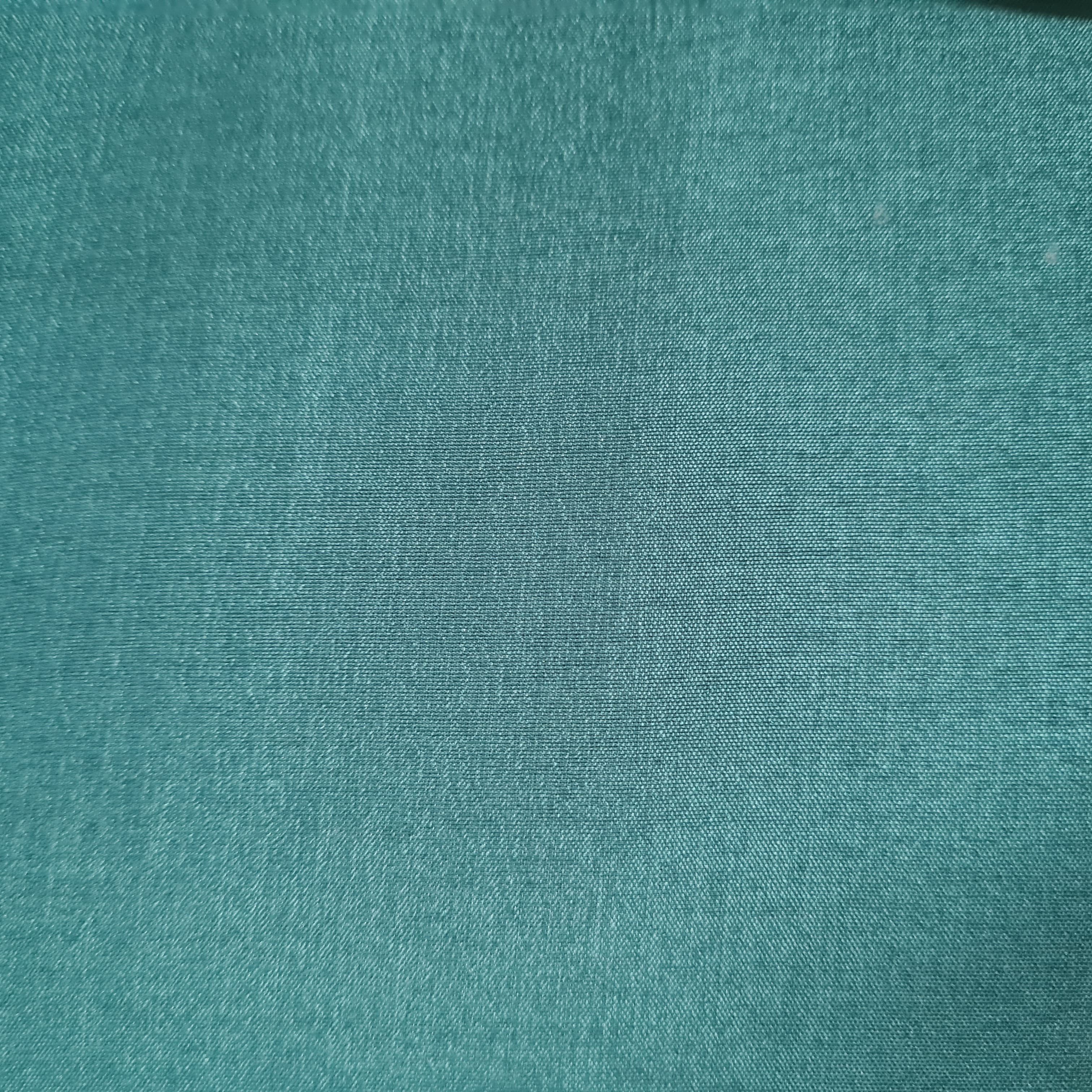 Peacock Green Solid Russian Silk Fabric 17931