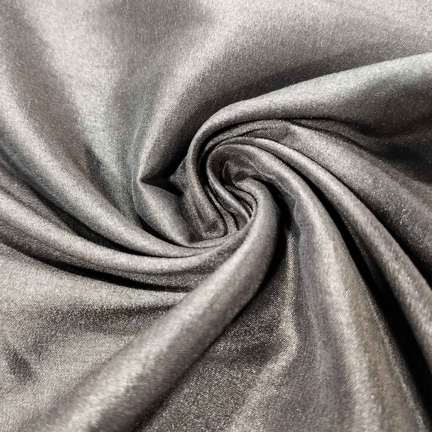 Dark Brown Solid Russian Silk Fabric SB-17936