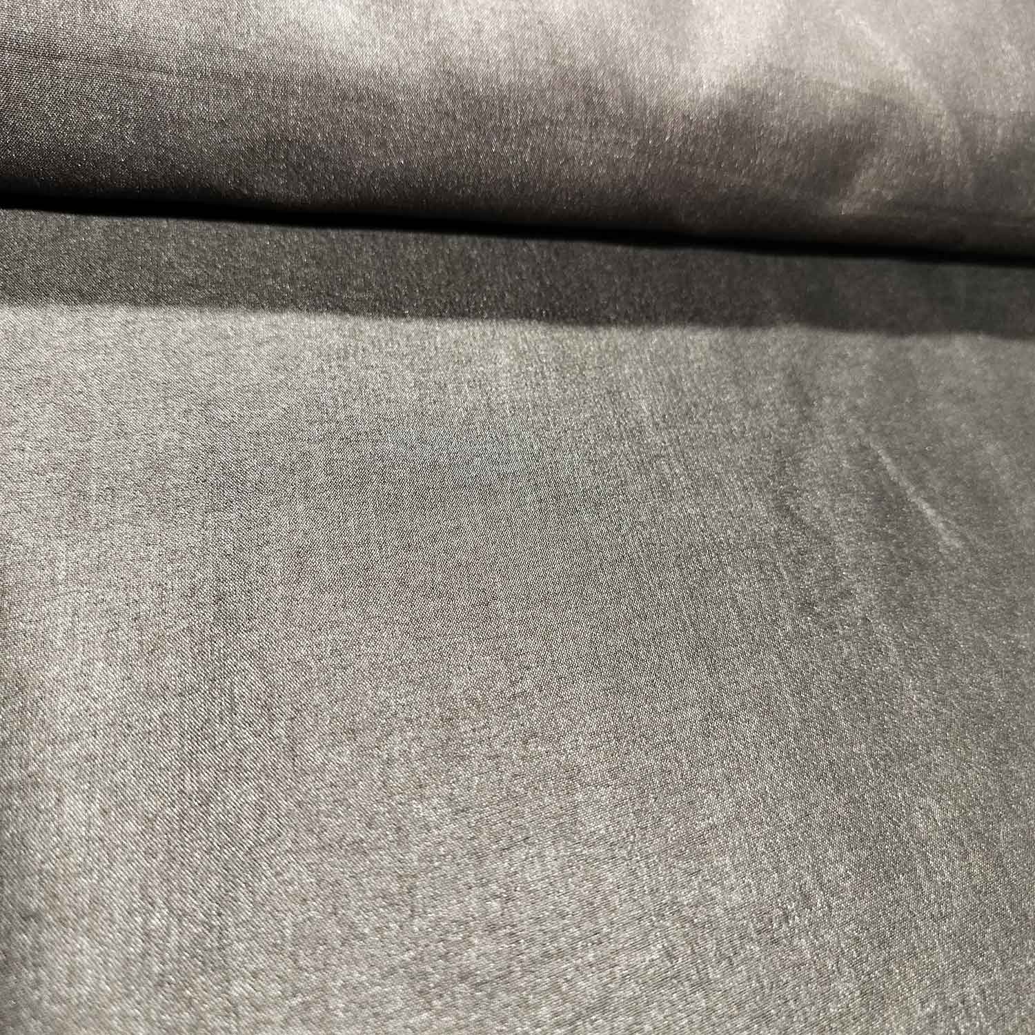 Dark Brown Solid Russian Silk Fabric SB-17936