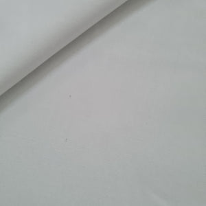 White Solid Premium Zupi Suiting Fabric 17963