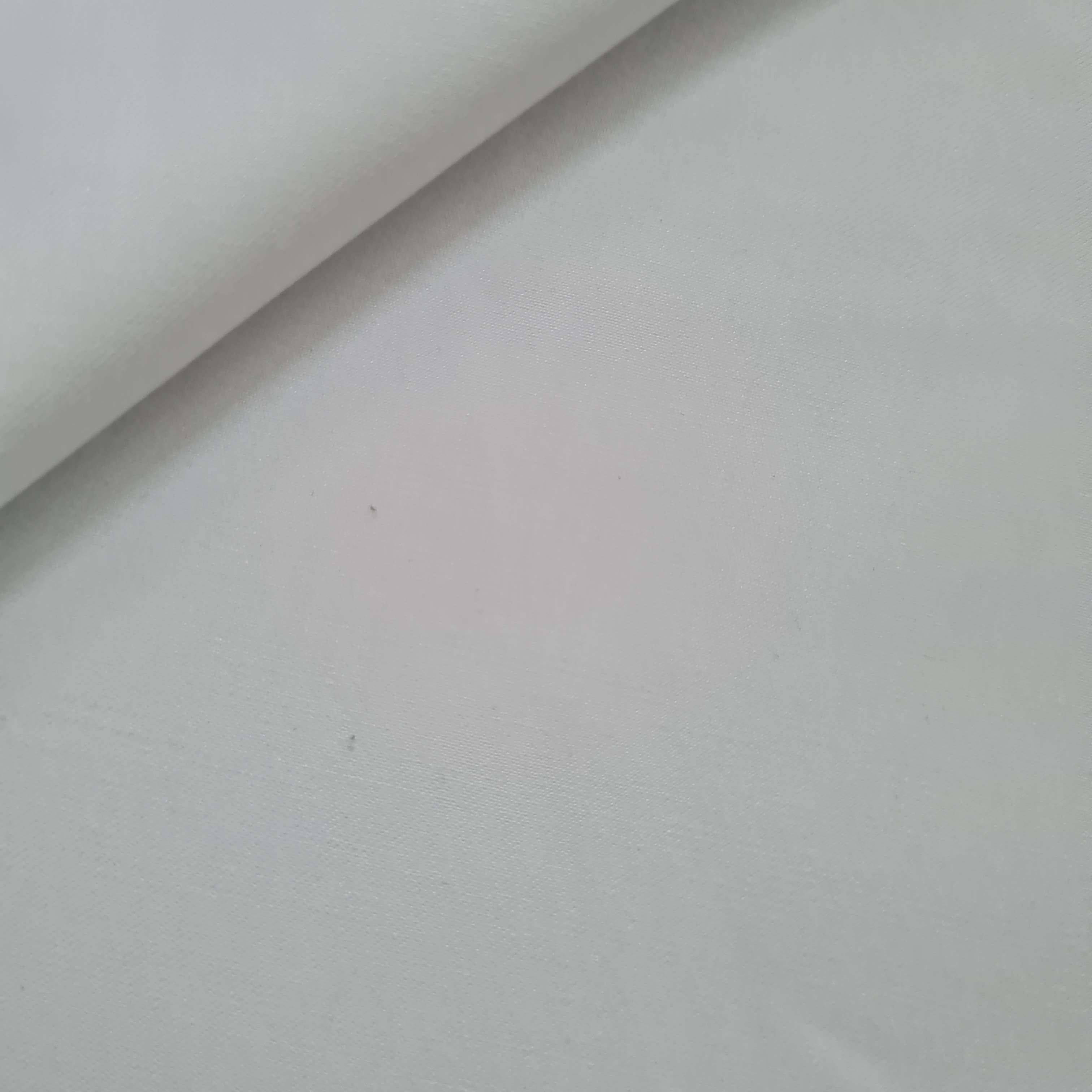 White Solid Premium Zupi Suiting Fabric 17963