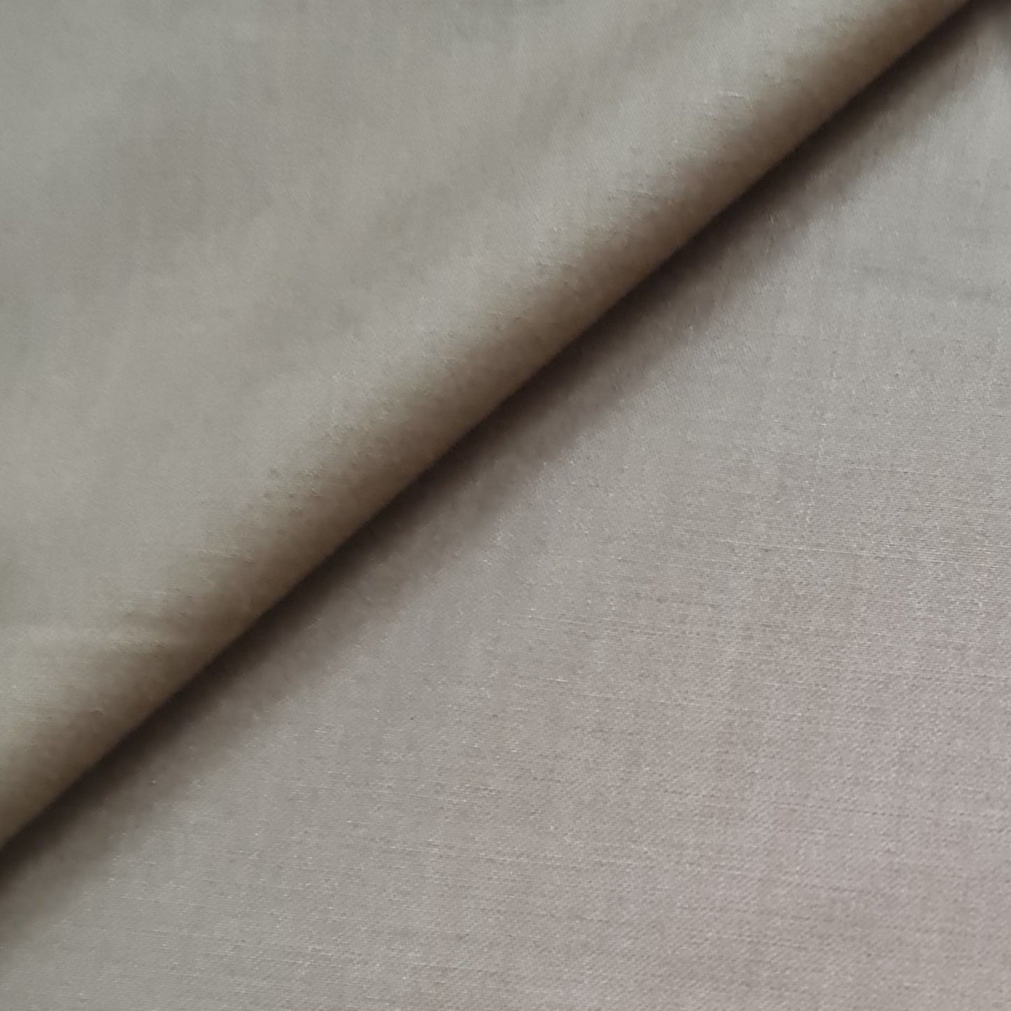 Camel Brown Solid  Premium Zupi Suiting Fabric 17965