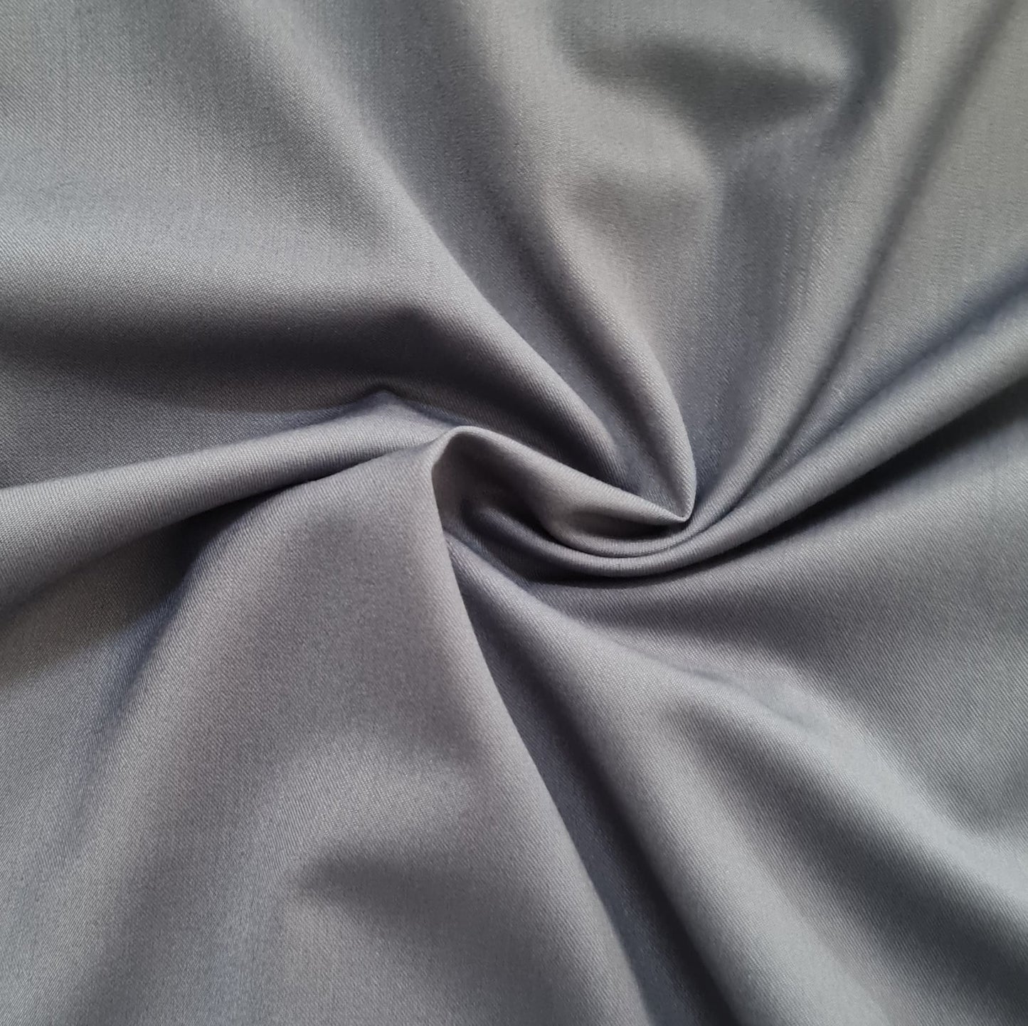 Steal Blue Solid Premium Zupi Suiting Fabric 17966