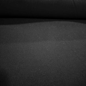Black Solid Premium Zupi Suiting Fabric SX-17977