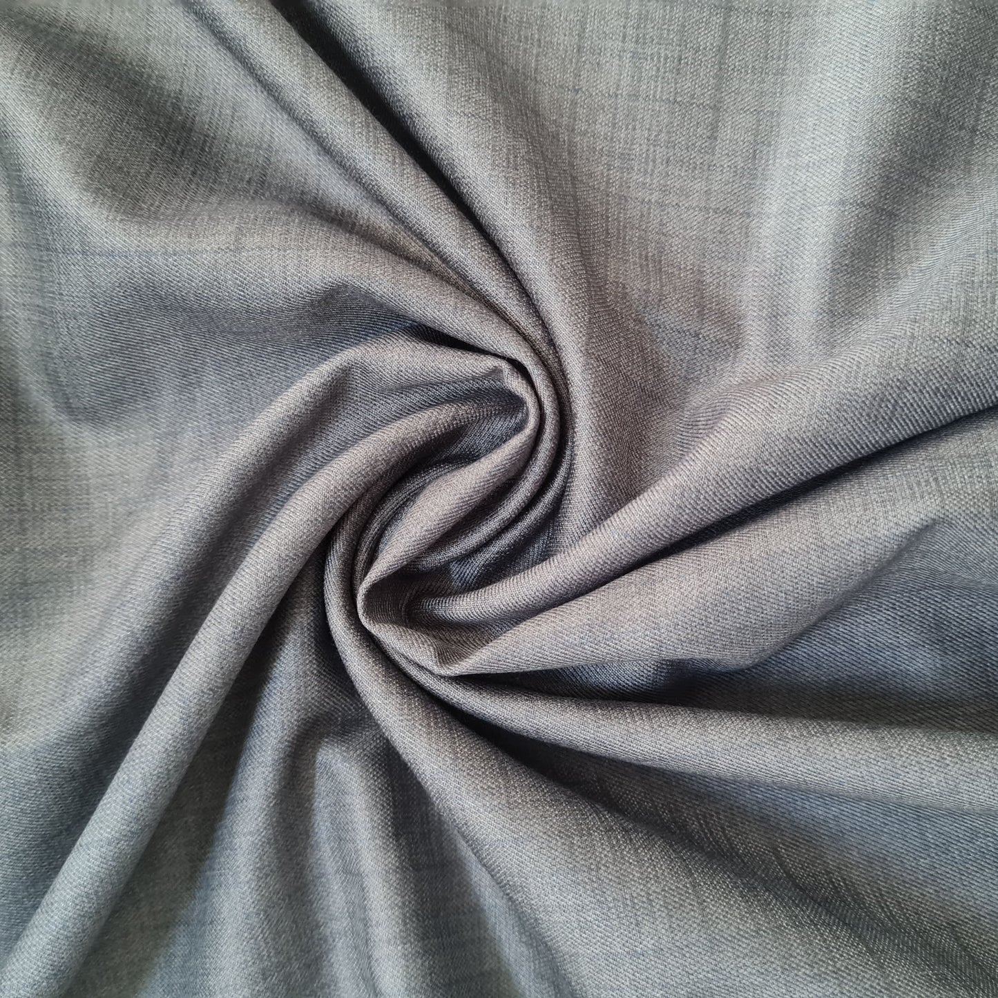 Light Grey Solid Premium Zupi Suiting Fabric 17978