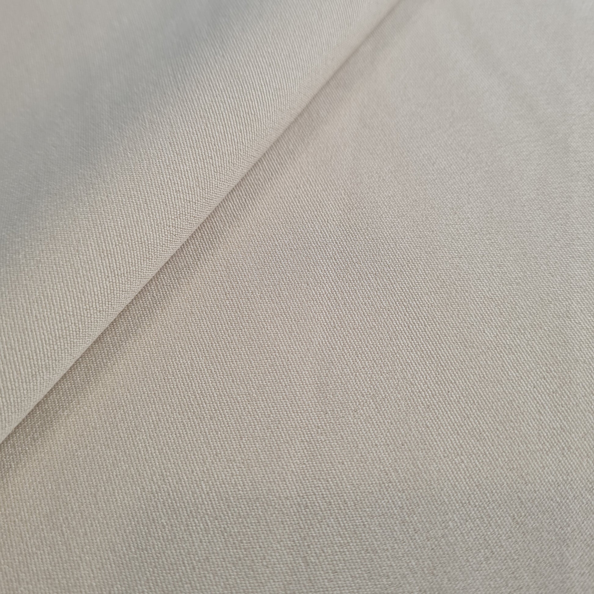 Beige Solid Banana Crepe Fabric 18004