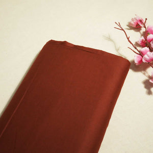 Brown Solid Cotton Mulmul 2062 MSMR-18013