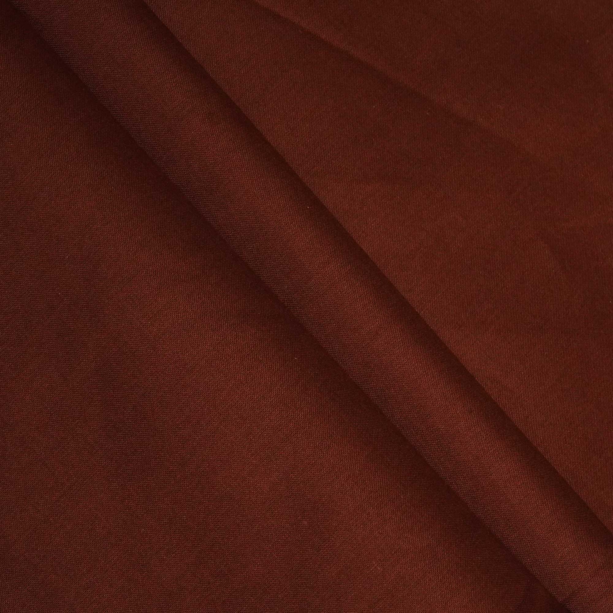 Brown Solid Cotton Mulmul 2062 MSMR-18013