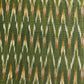 Green Ikkat Print Cotton Fabric 18115