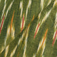 Green Ikkat Print Cotton Fabric 18115
