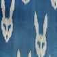 Blue Ikkat Print Cotton Fabric 18126