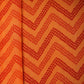 Orange Shevron Bandhani Print Crepe Fabric 18139