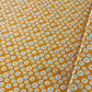 Orange Floarl Print Crepe Fabric 18158