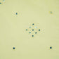 Yellow Mirror Embroidery Russian Silk Fabric SB-18370