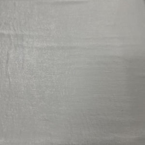 White Solid Chanderi Velvet Fabric 18417