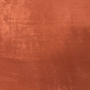 Brick Red Solid Chanderi Velvet Fabric 18426