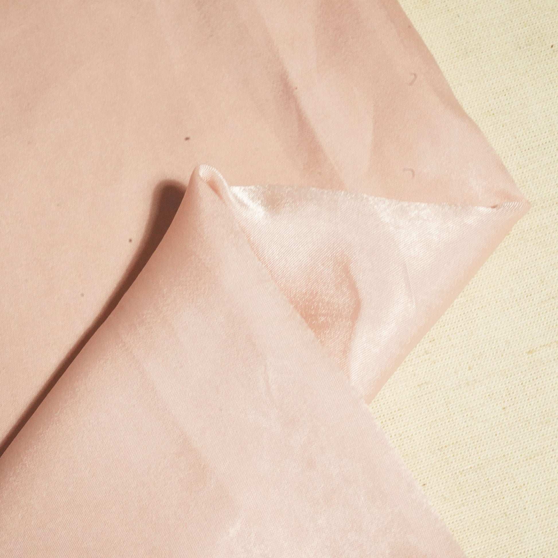 Light Pink Solid Chanderi Velvet Fabric 2030 AF-18428