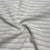 Khaki & Off White Stripes Print Cotton Linen Fabric 18446