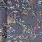 Purple Thread Embroidery Russian Silk Fabric 18451