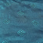 Bottle Green Sequins Embroidery Russian Silk Fabric 18702
