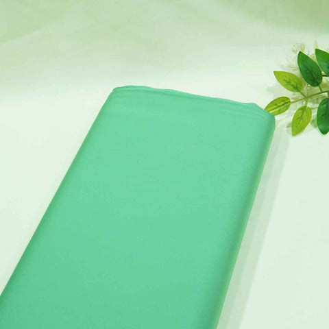 Mint Green Solid Zara Satin Fabric AF-18715