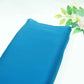 Teal Blue Solid Zara Satin Fabric AF-18722