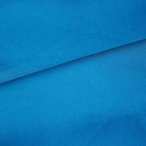 Teal Blue Solid Zara Satin Fabric AF-18722 - TradeUNO