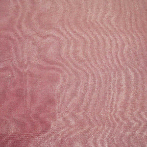 Pink Solid Plain Tissue Fabric 332 KR-18753