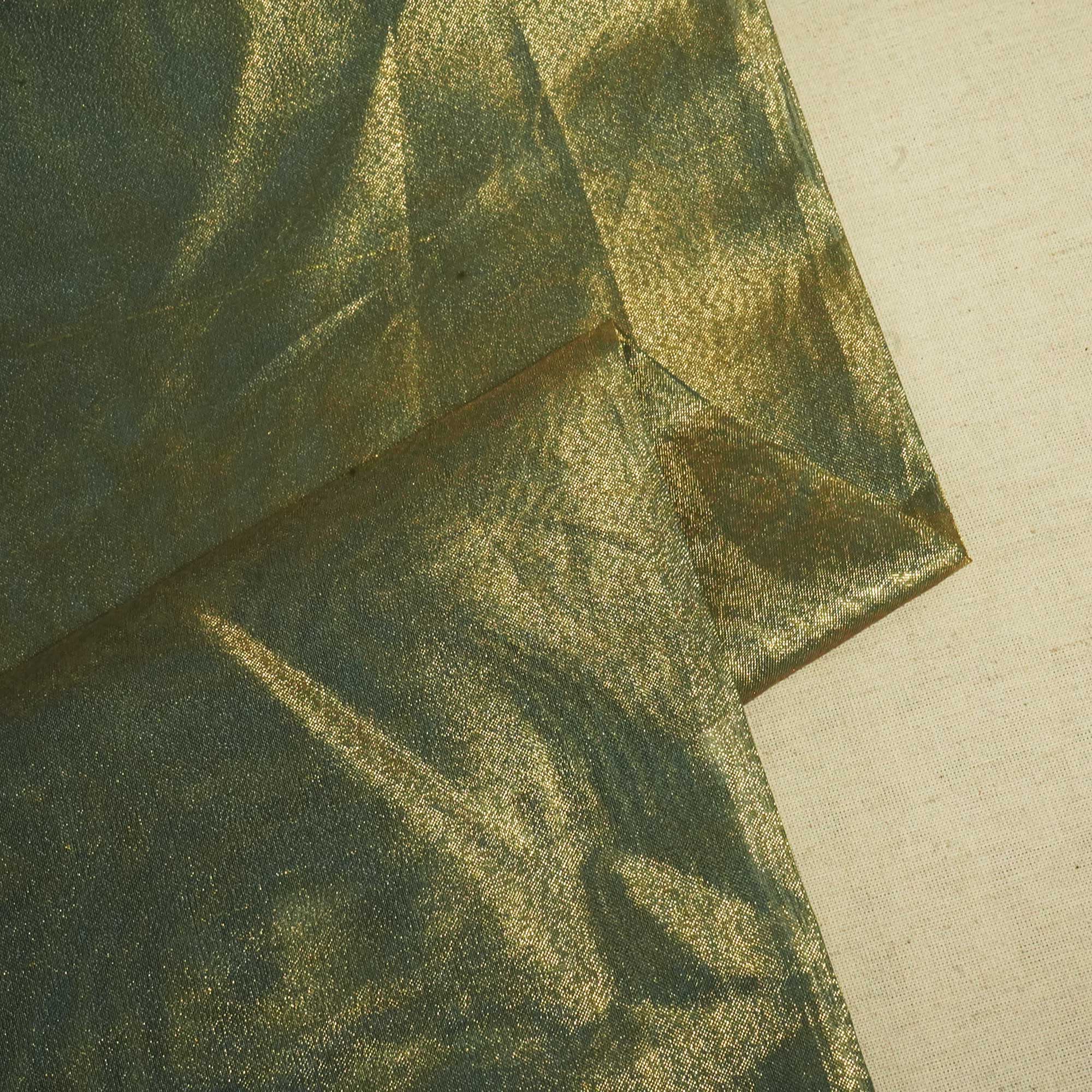 Sky Blue Solid Plain Tissue Fabric 332 KR-18754