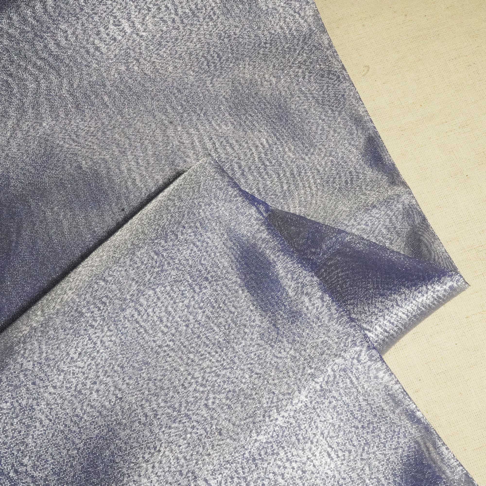 Lavender Solid Plain Tissue Fabric 332 KR-18757