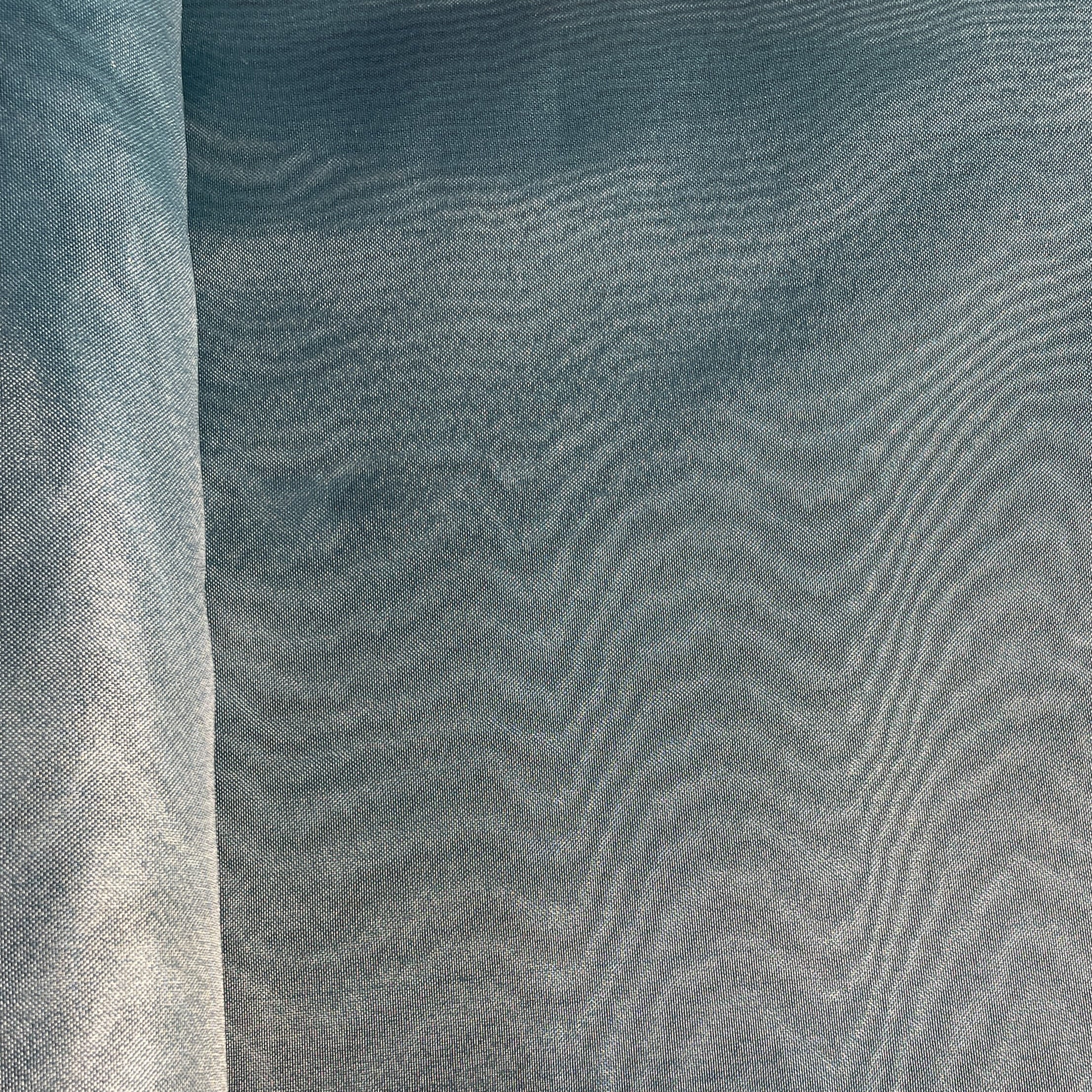 Sky Blue Solid Plain Tissue Fabric 18760
