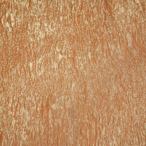 Dark Orange Solid Crushed Tissue Fabric 332 KR-18767