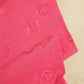 Pink Floral Cutdana Embroidery Tissue Fabric 02355 GT-18817