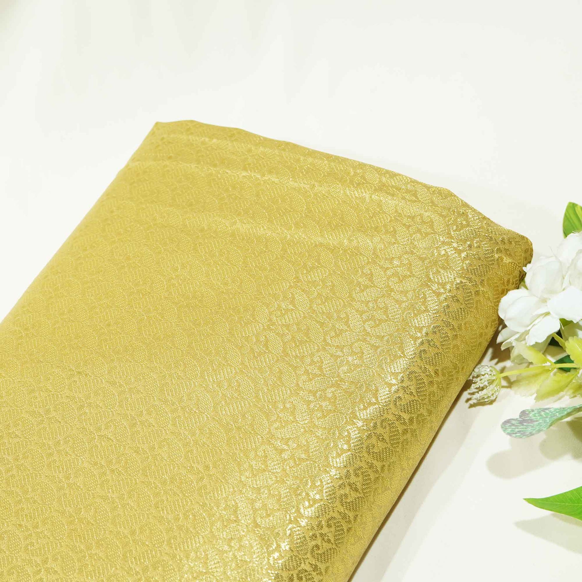 Golden Zari Tanchui Brocade 344 KRE-19189