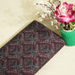 Grey Hand Embroidery Pure Silk Fabric 309 KRE-19208