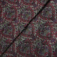 Grey Hand Embroidery Pure Silk Fabric 309 KRE-19208