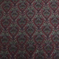 Grey Hand Embroidery Pure Silk Fabric 309 KRE-19208