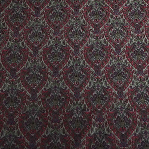 Grey Hand Embroidery Pure Silk Fabric 309 KRE-19208