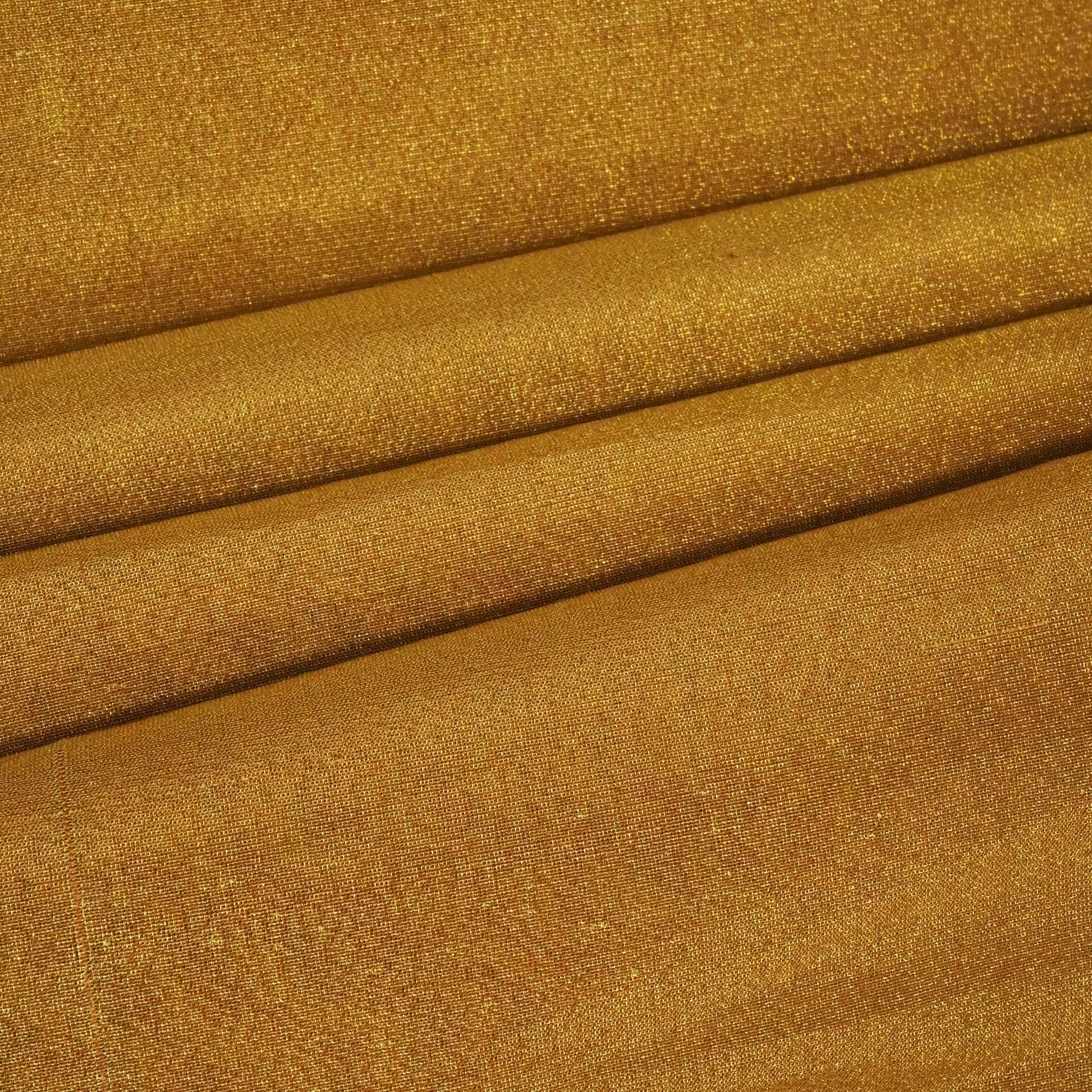 Red & Golden Zari Tissue Fabric 312 KRE-19229