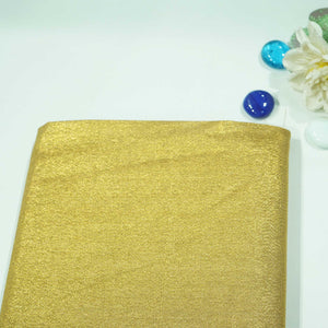 Golden Zari Tissue Fabric 313 KRE-19230