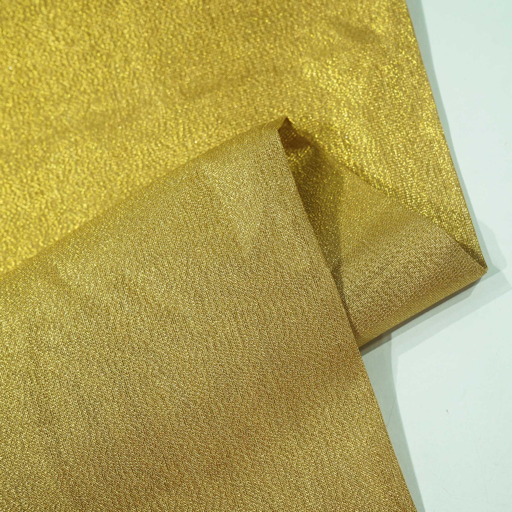 Golden Zari Tissue Fabric 313 KRE-19230
