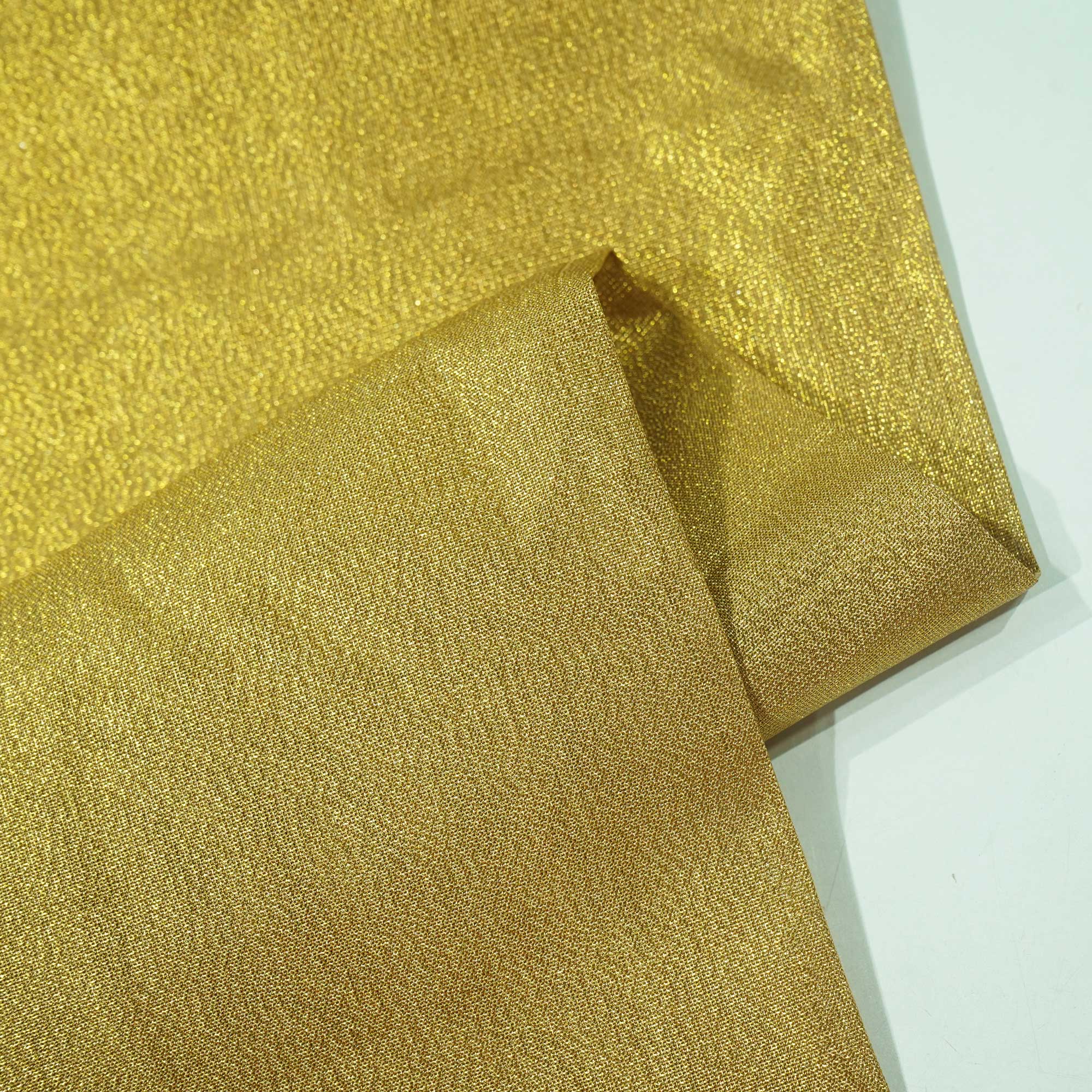 Golden Zari Tissue Fabric 313 KRE-19230