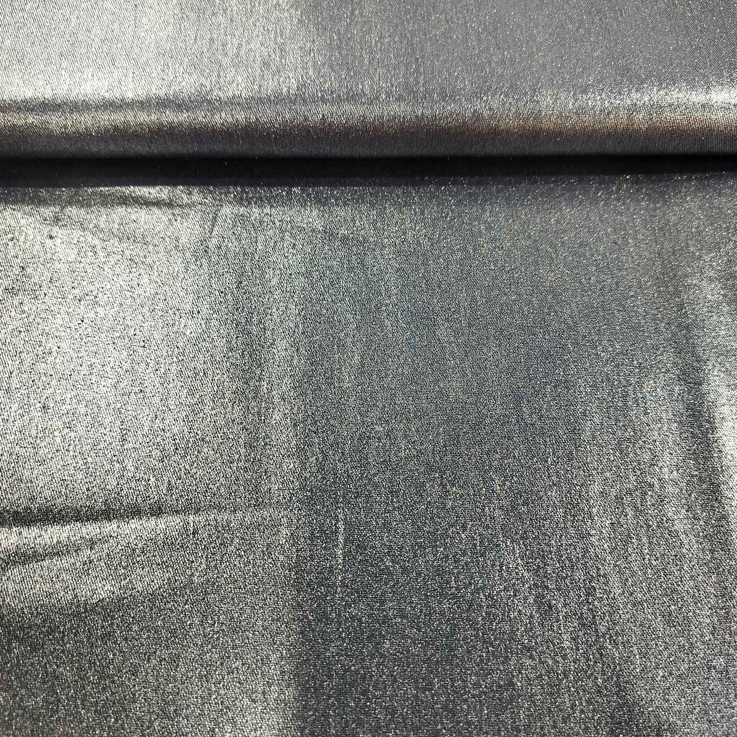 Light Blue Solid Denim Foil Fabric CF-19326